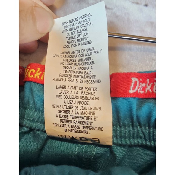 Dickies Scrub Pants Women 2XL EDS Turquoise Teal Cargo Pockets Drawstring 86206 - Picture 4 of 13